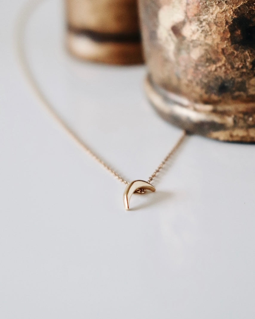 Moon necklace