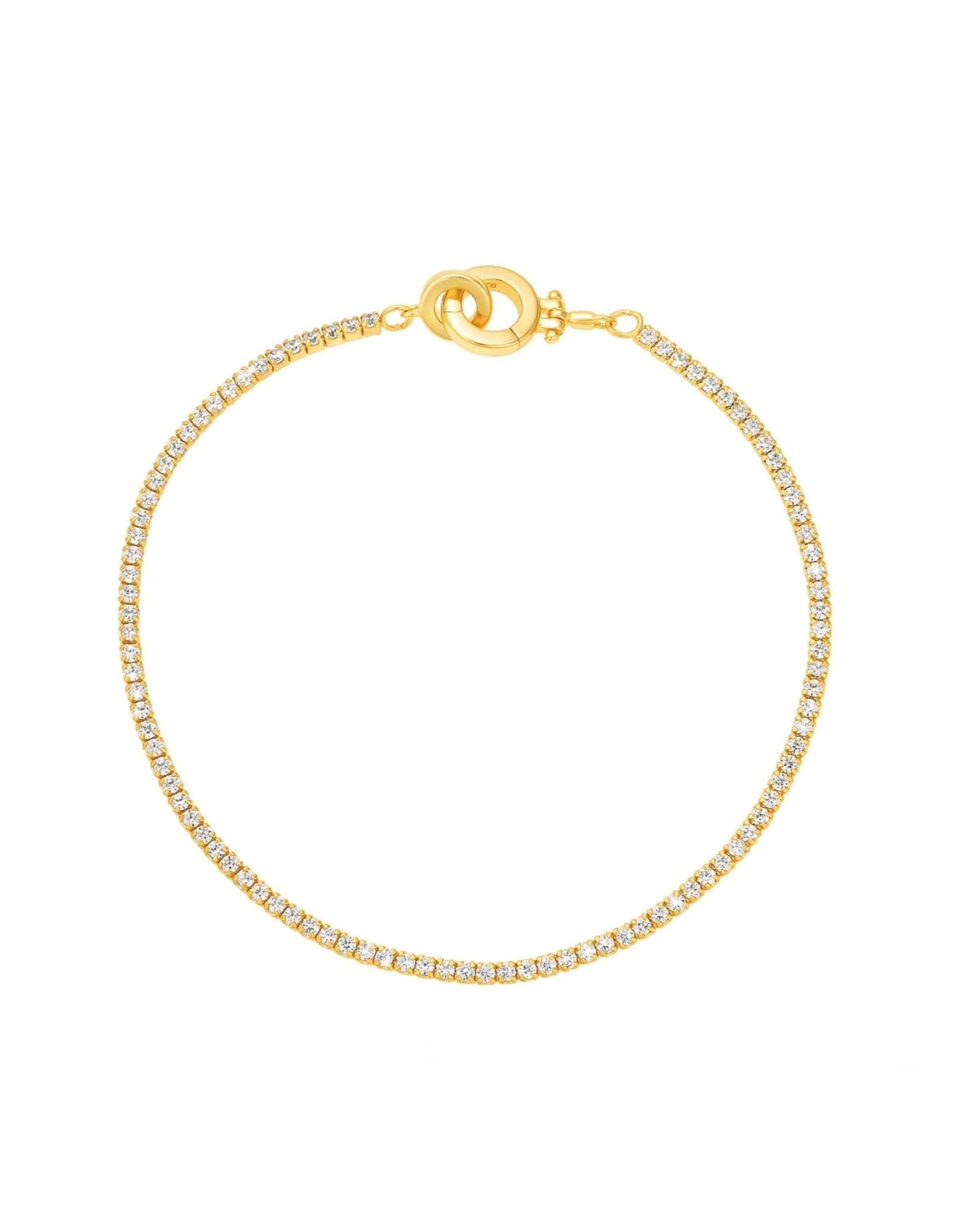 Mini Crystal Dazzle Tennis Bracelet