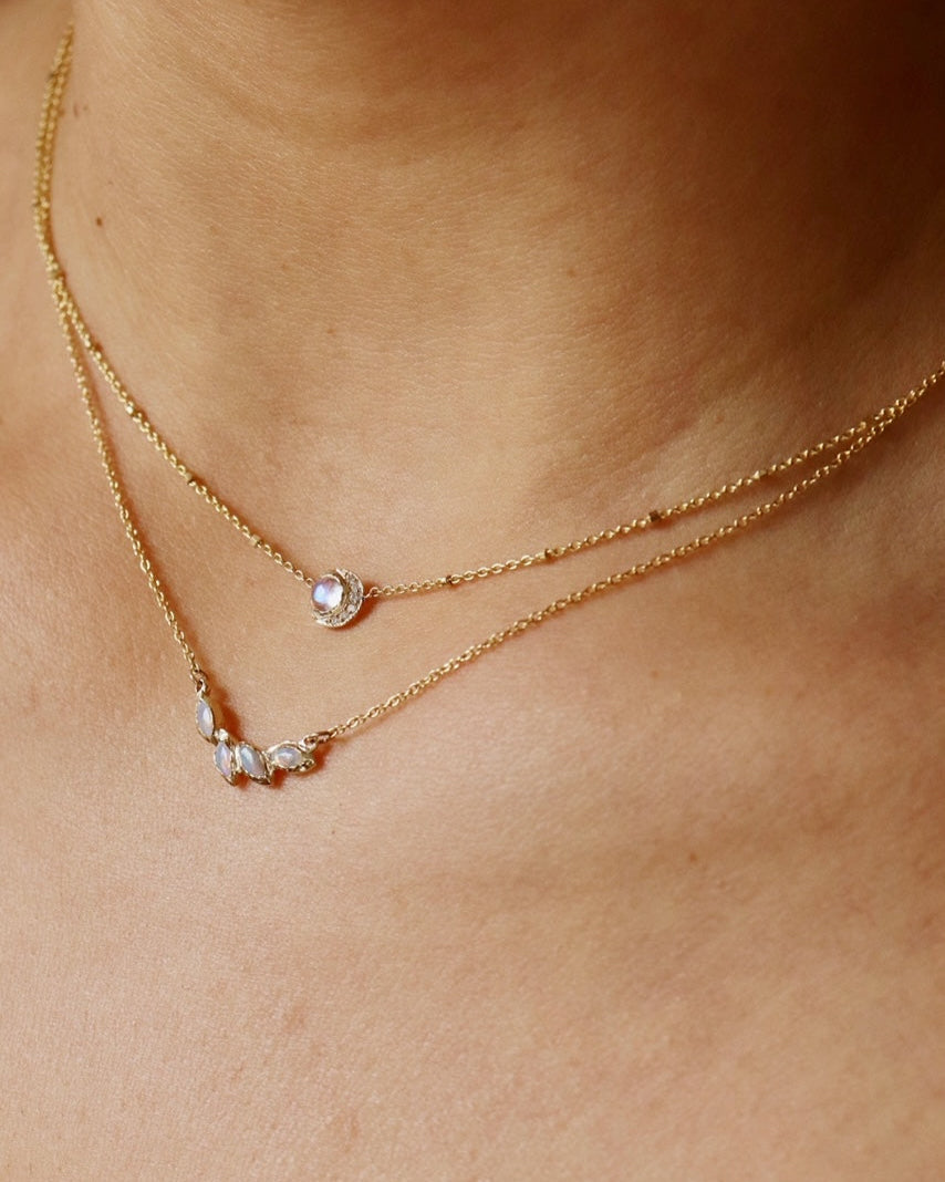 Petal Opal Necklace