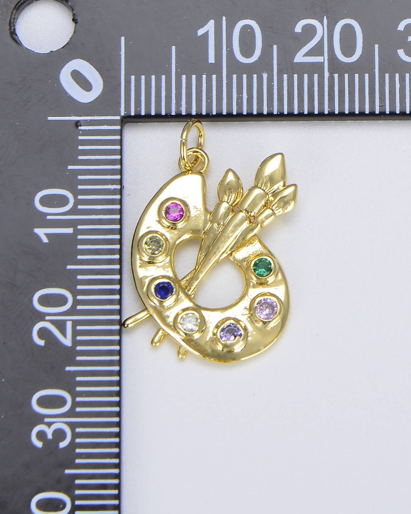 Artist Palette Charm