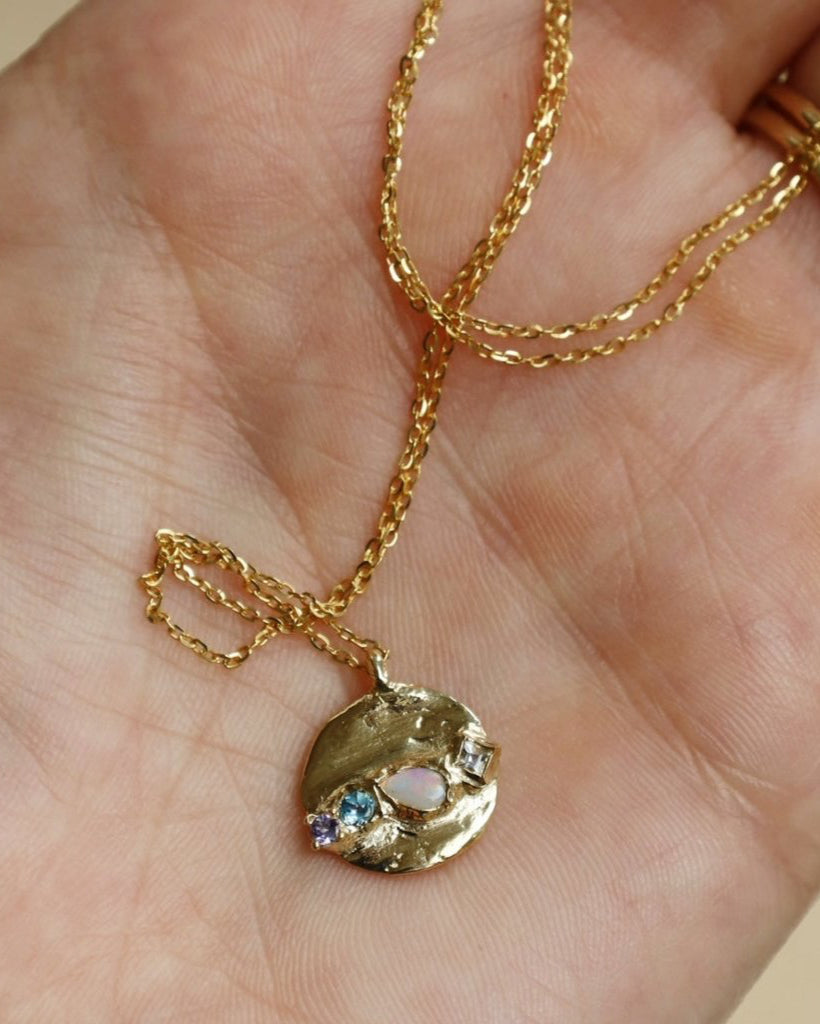 Medallion Mermaid Necklace
