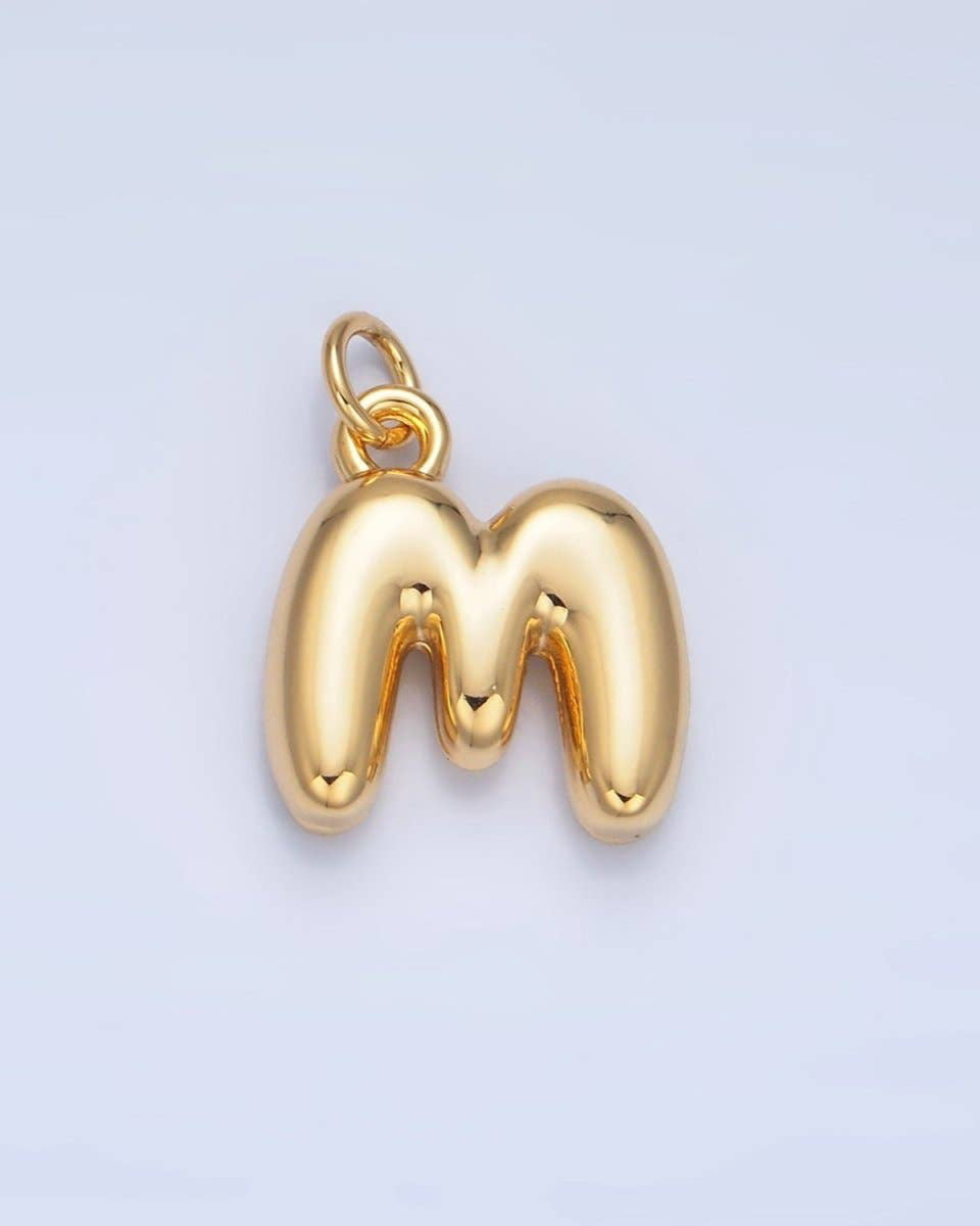 Letter Balloon Charm