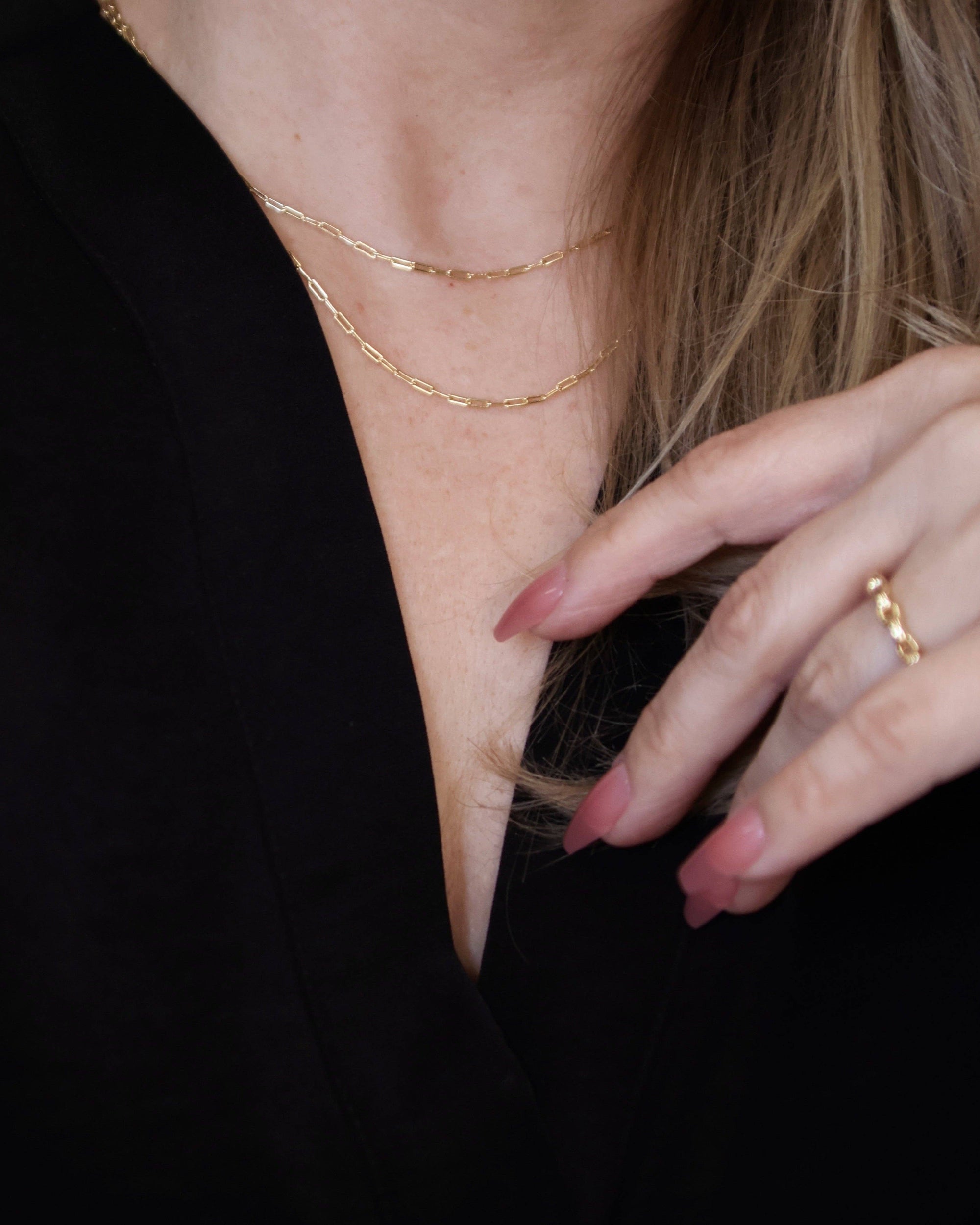 Tiny Paperclip Chain
