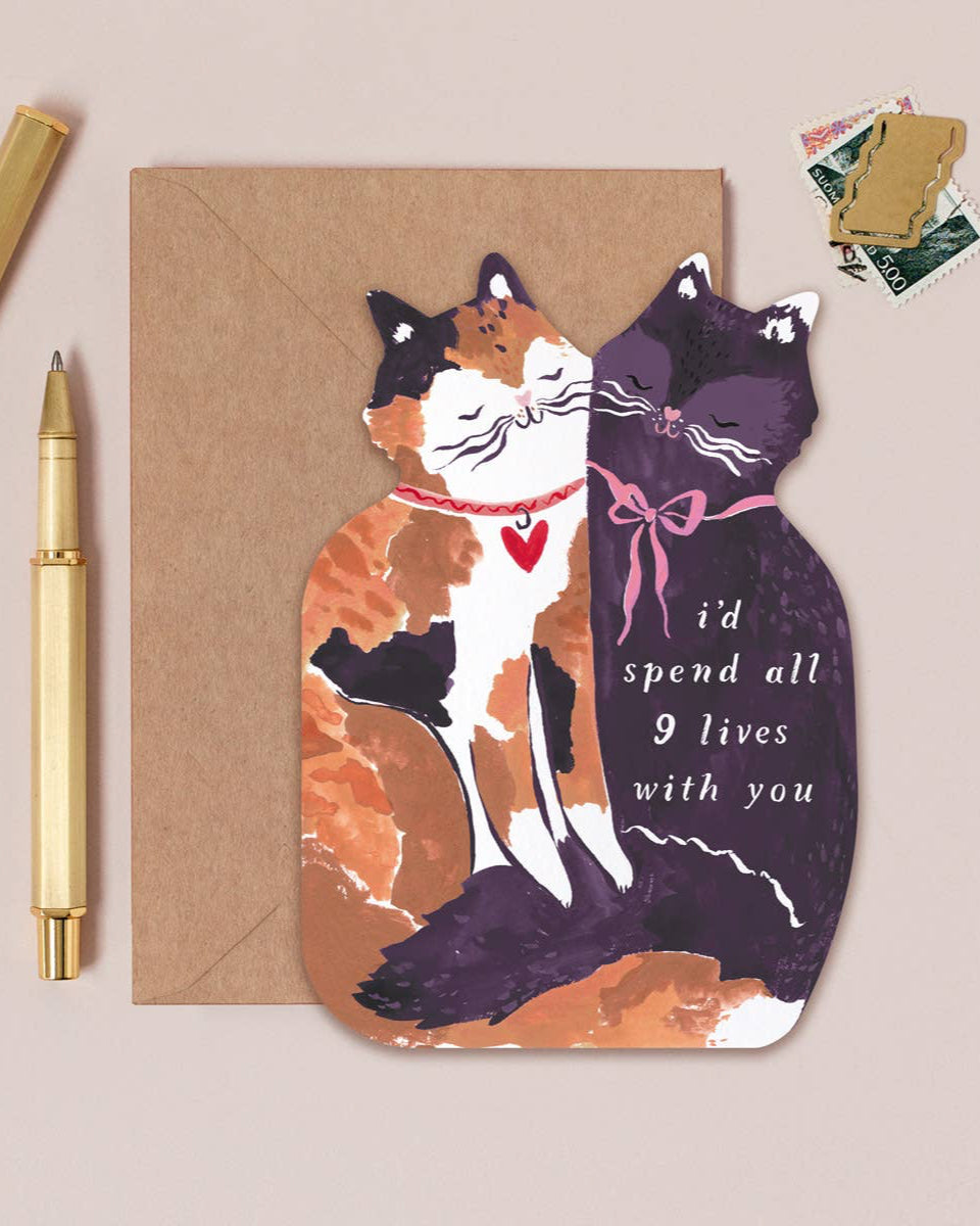 Nine Lives Cats Cards