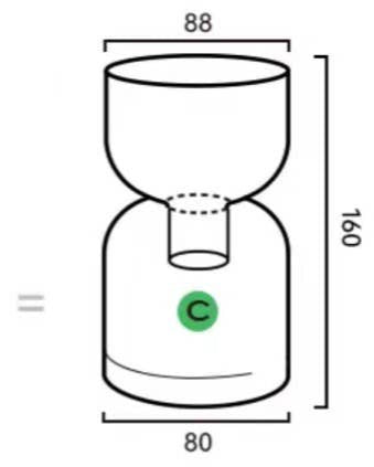 Two Way Terrarium Hydroponic Plant Vase / Candle Holder