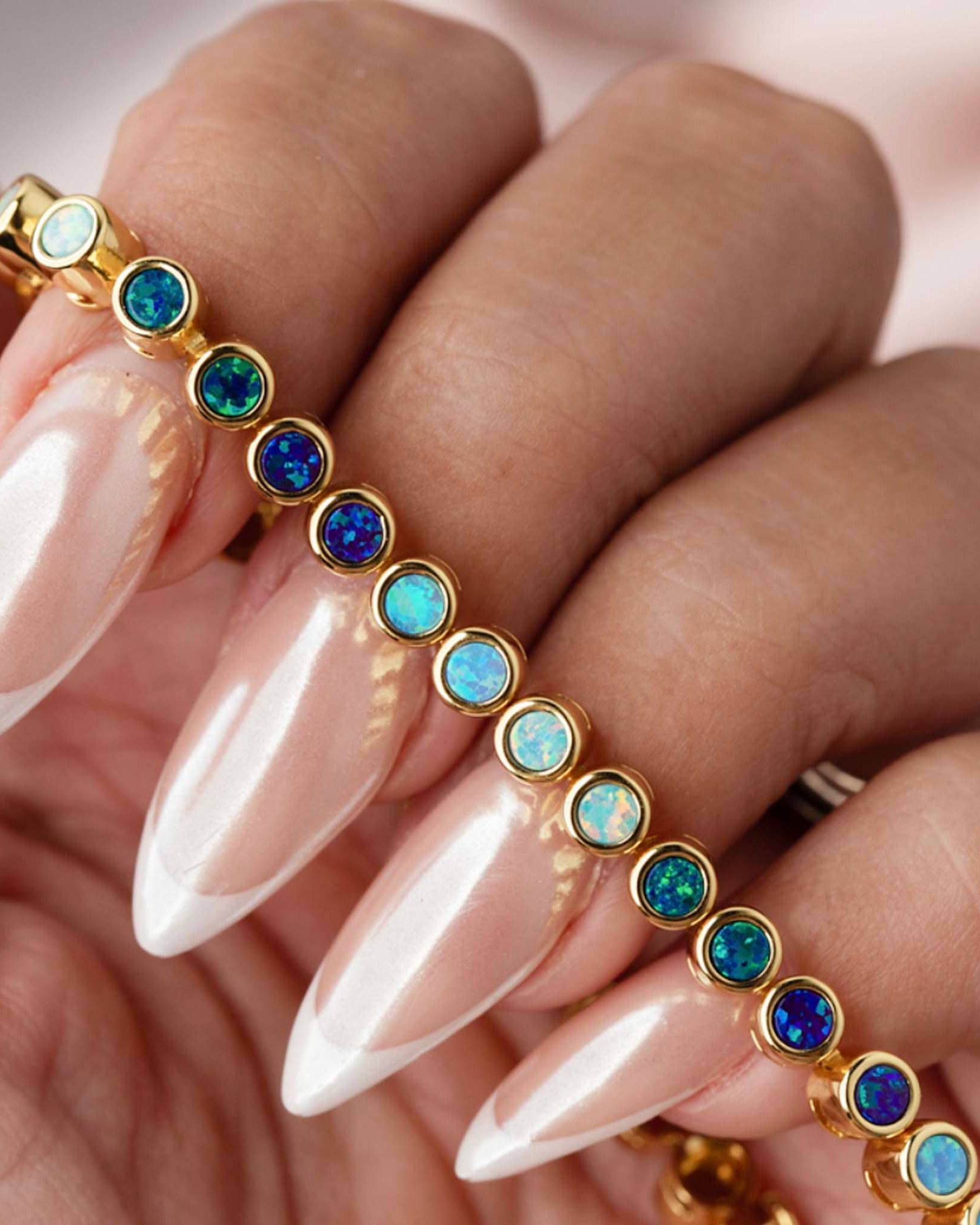 Opal Ombre Tennis Bracelet