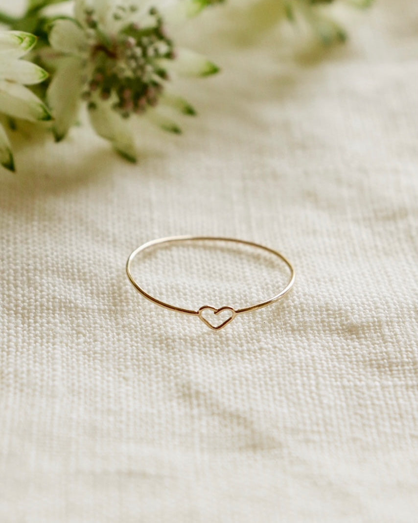 Itsy Bitsy Heart Ring