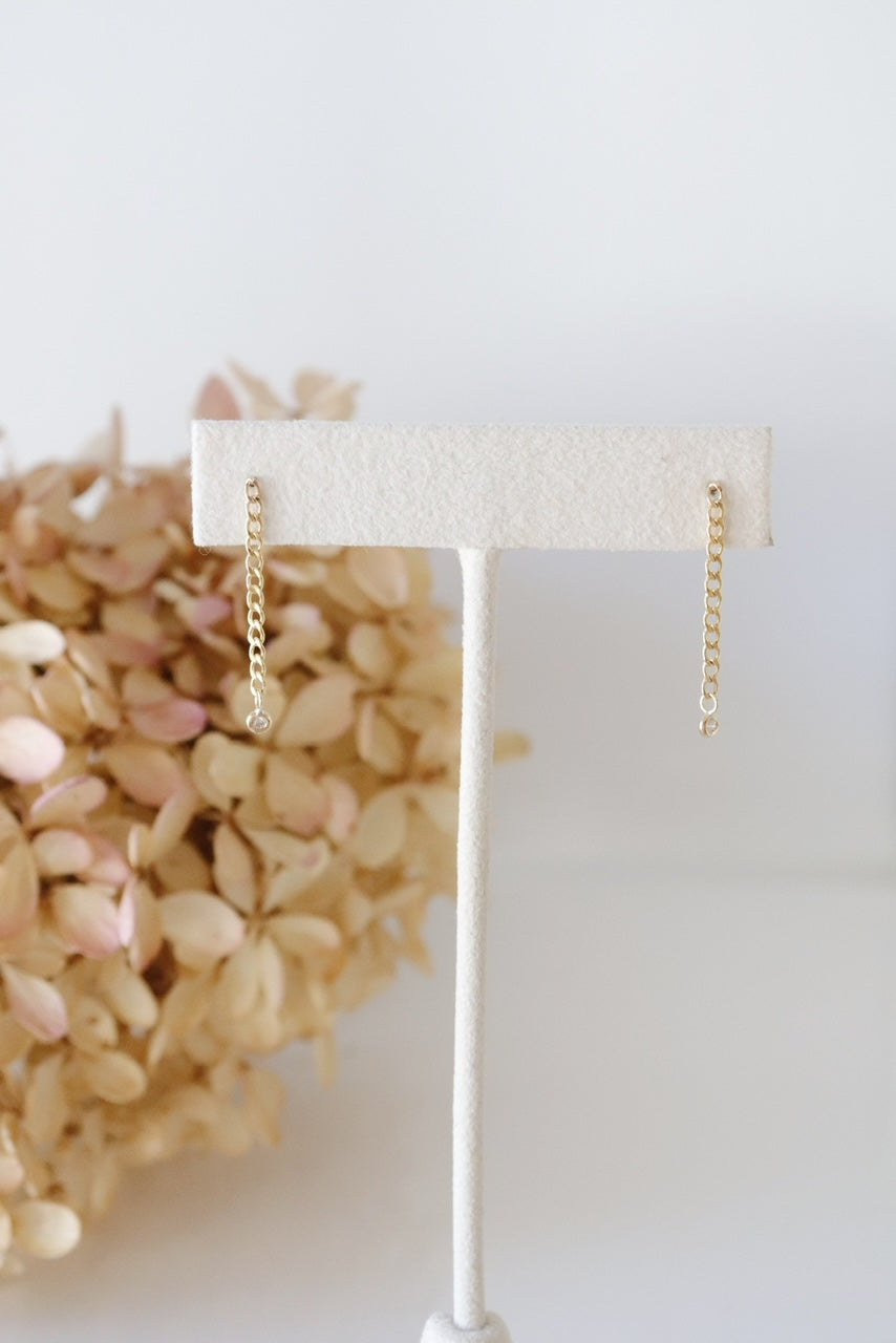 Greg Diamond Earring (single)