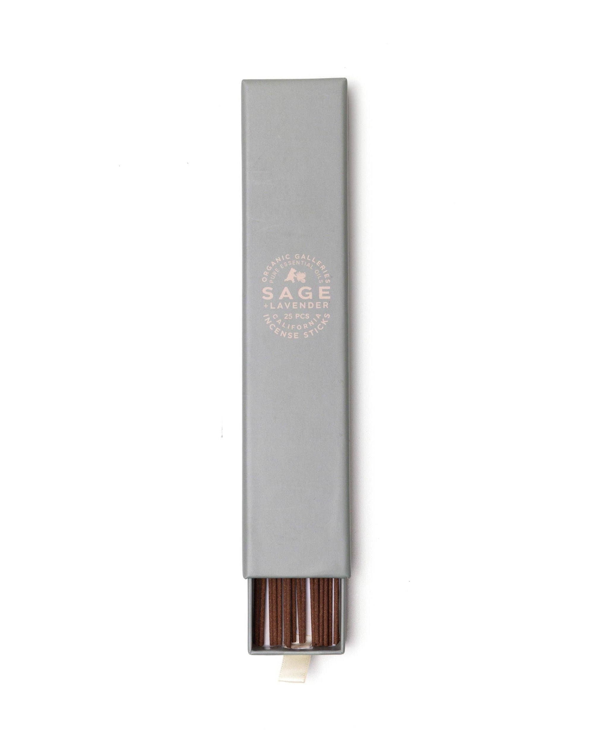 Sage + Lavender Aromatherapy Incense Sticks