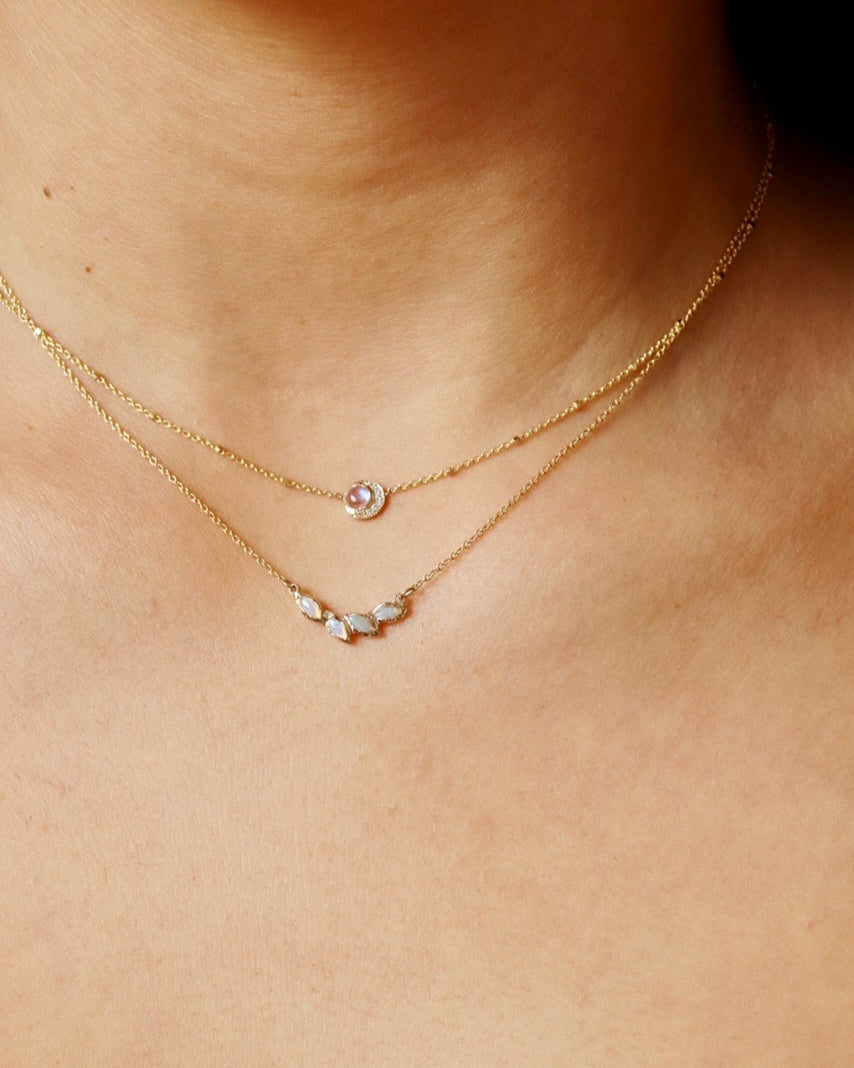 Petal Opal Necklace