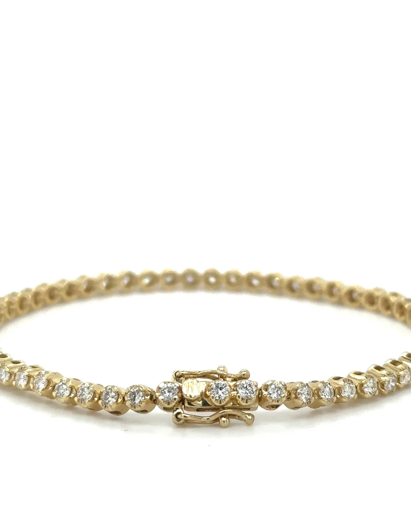 Butter Cup Diamond Tennis Bracelet