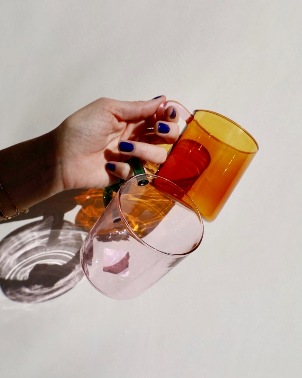 Colorful Ear Glass Mug