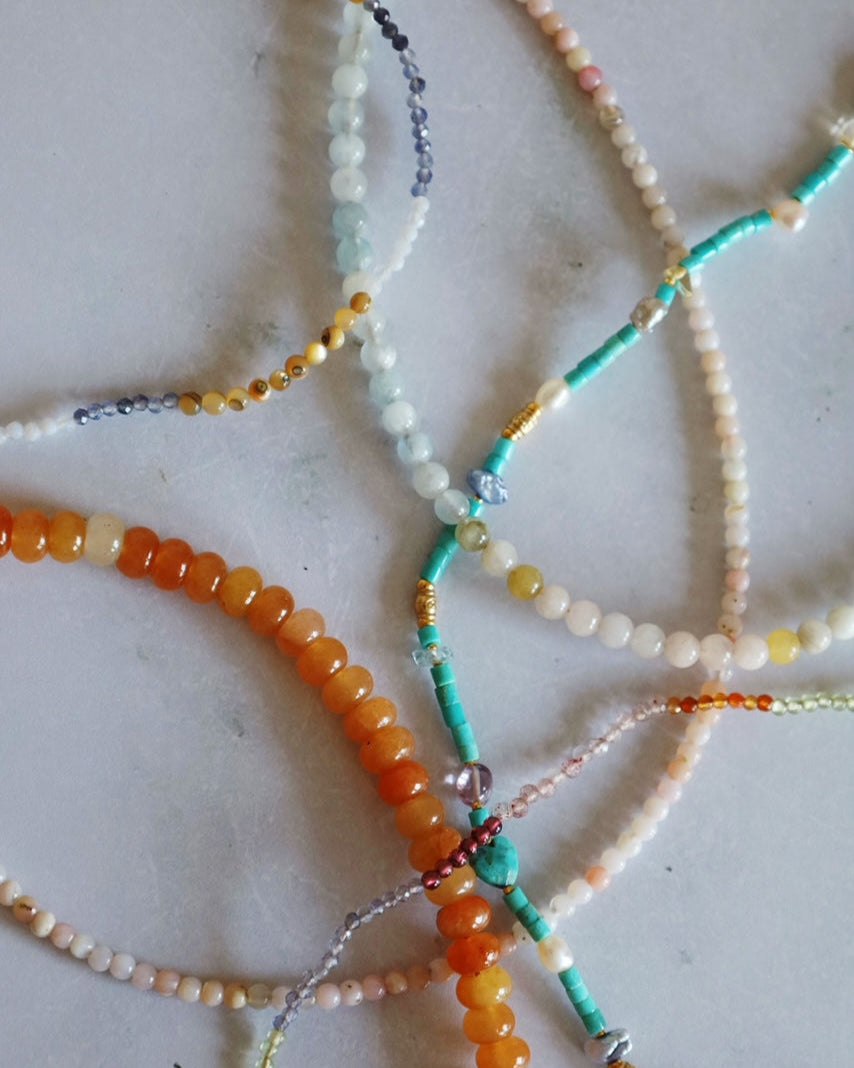 Voyager Toggle Turquoise Mix Necklace
