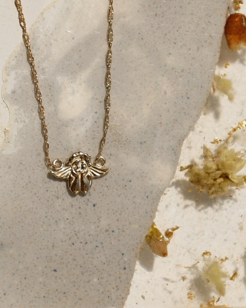 Cherub Angel Necklace