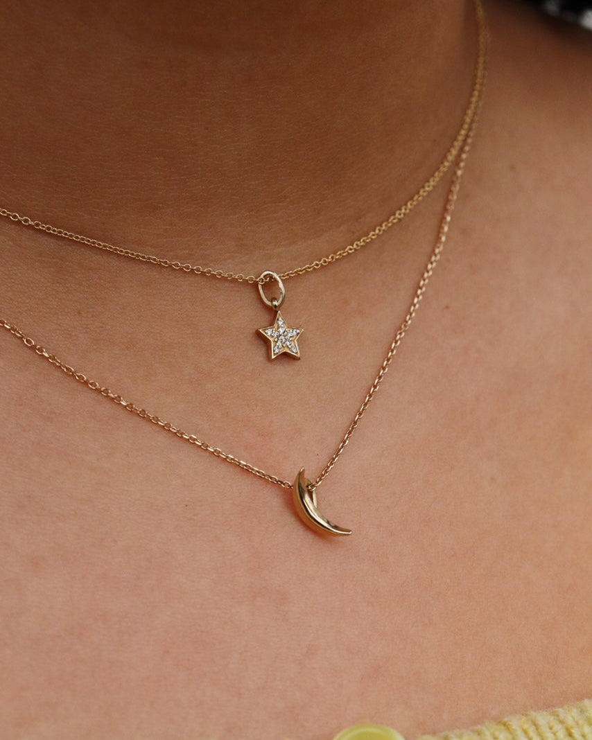 Diamond Star Necklace