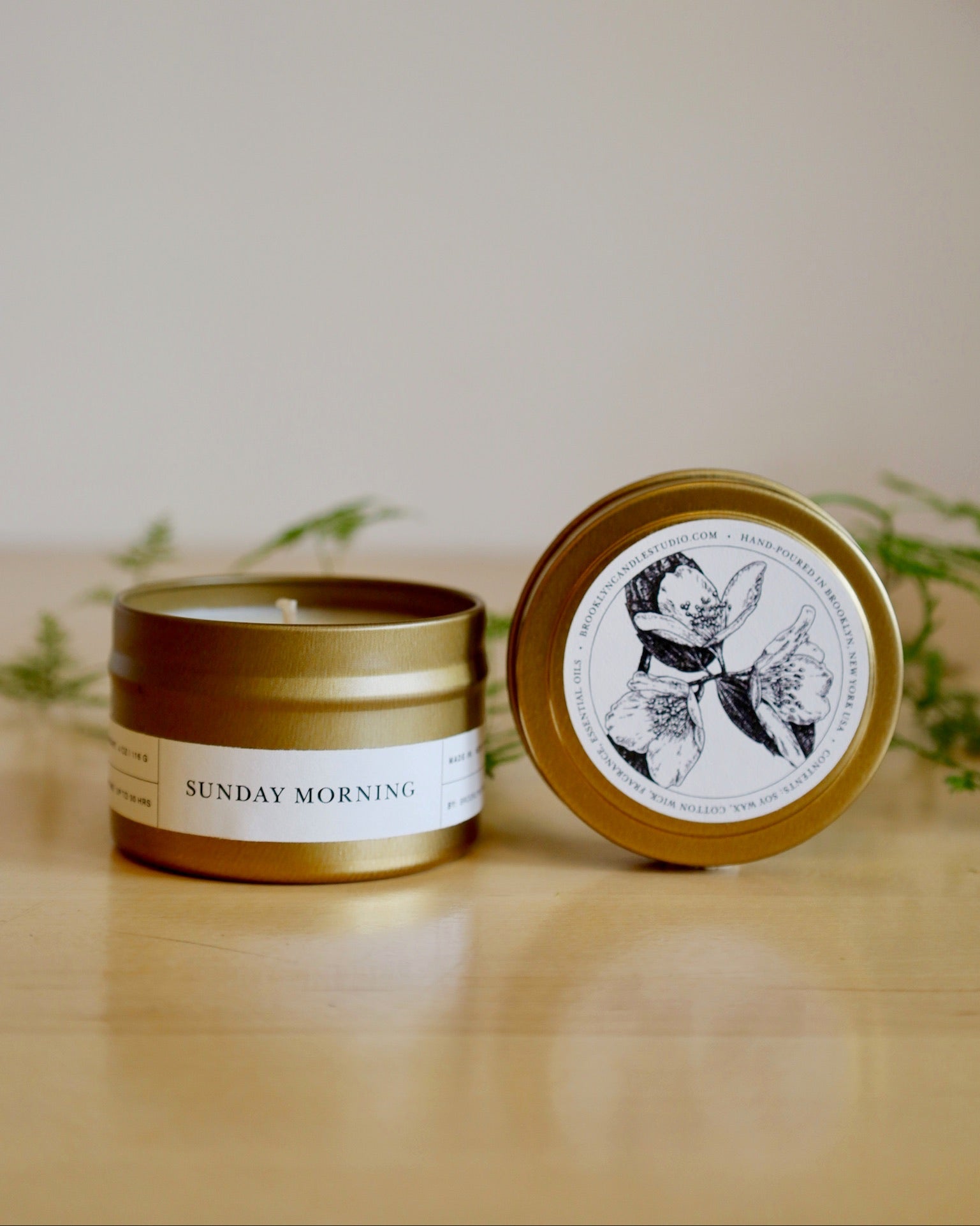 Sunday Morning Travel Candle