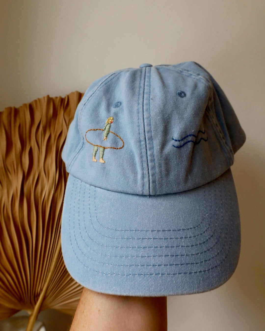 Embroidered Surfer Hat