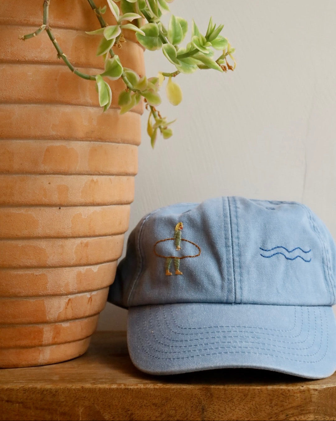 Embroidered Surfer Hat