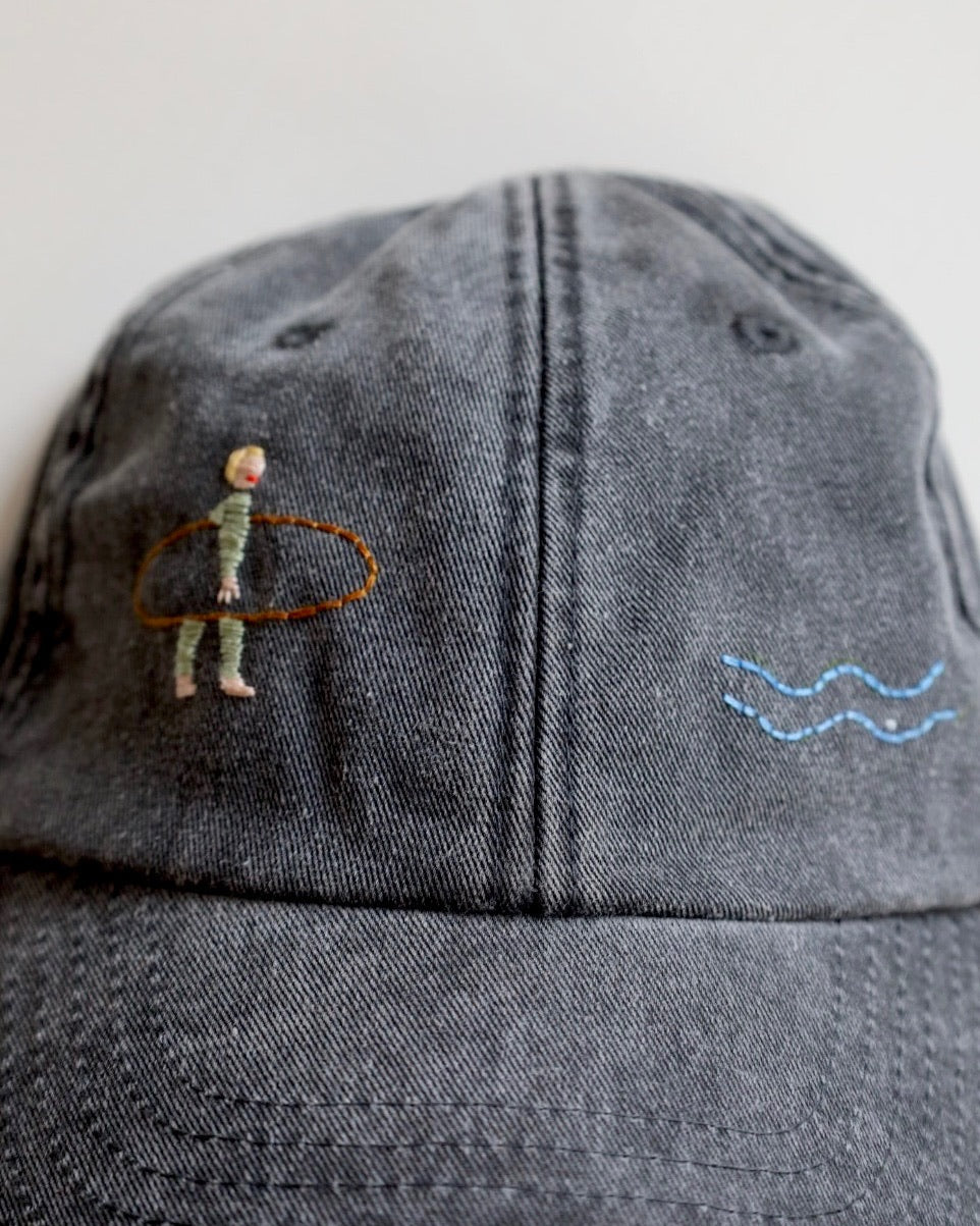 Embroidered Surfer Hat