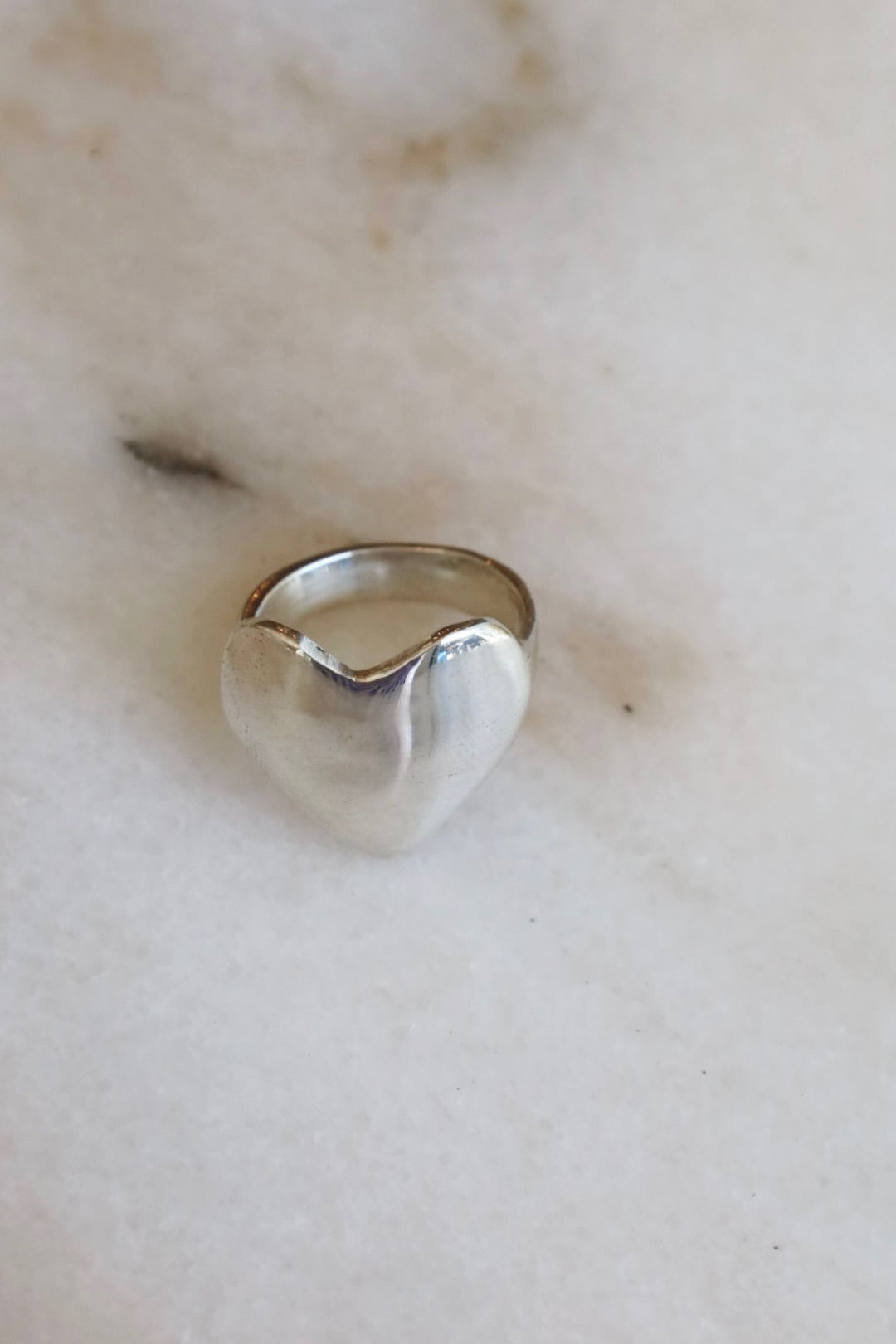 Eros Heart Signet Ring