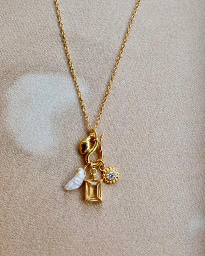 Cobra Citrine Necklace