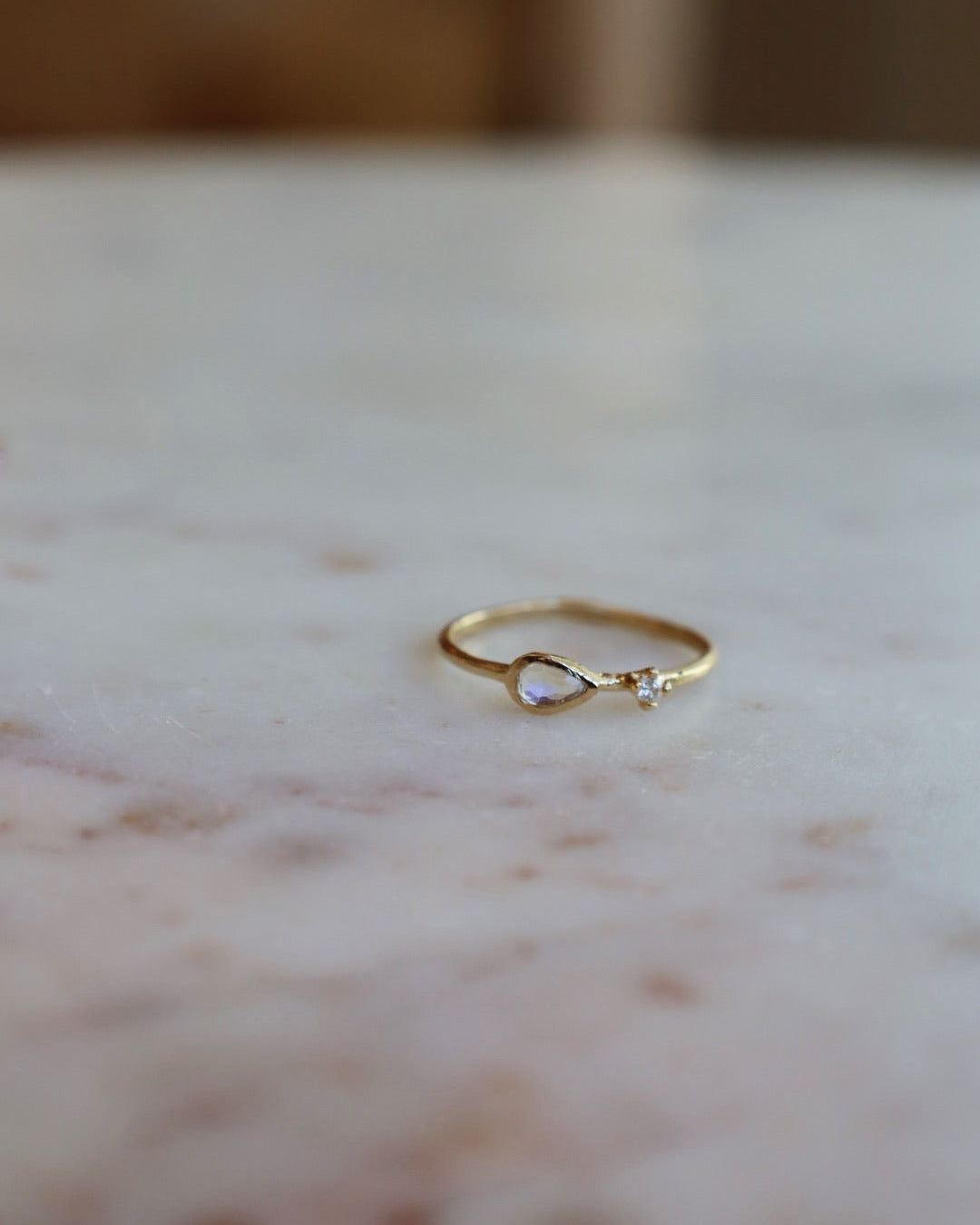 Guiding Light Moonstone Ring