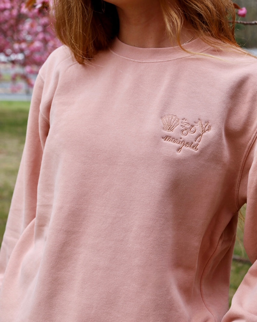 Marigold Embroidered Sweatshirt