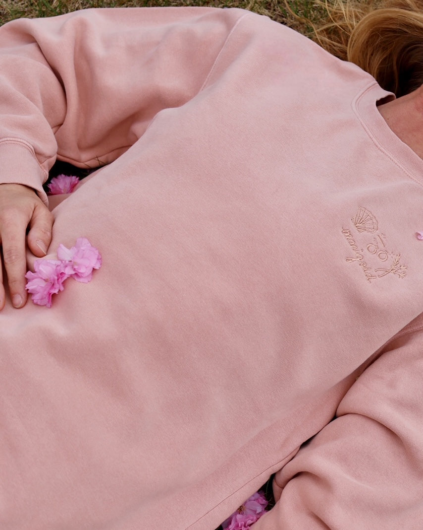 Marigold Embroidered Sweatshirt