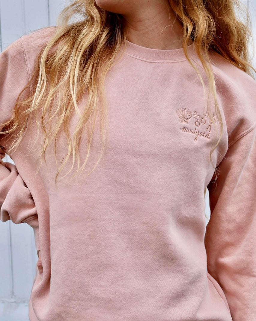 Marigold Embroidered Sweatshirt