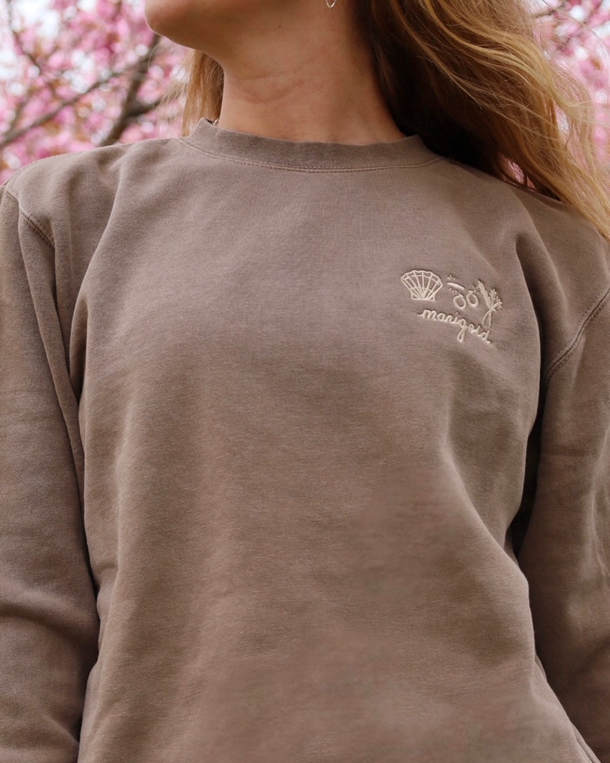 Marigold Embroidered Sweatshirt