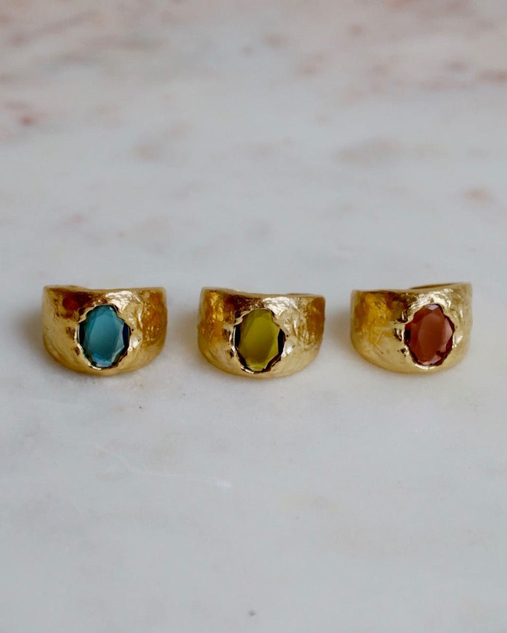 Carmen Dark Green Ring