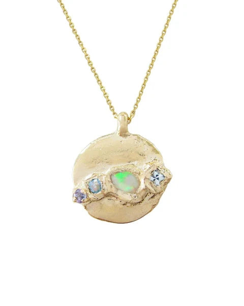 Medallion Mermaid Necklace