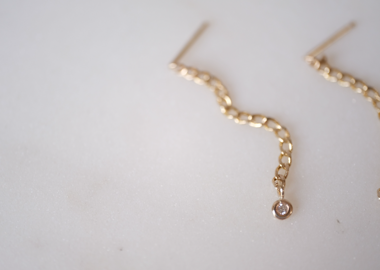 Greg Diamond Earring (single)