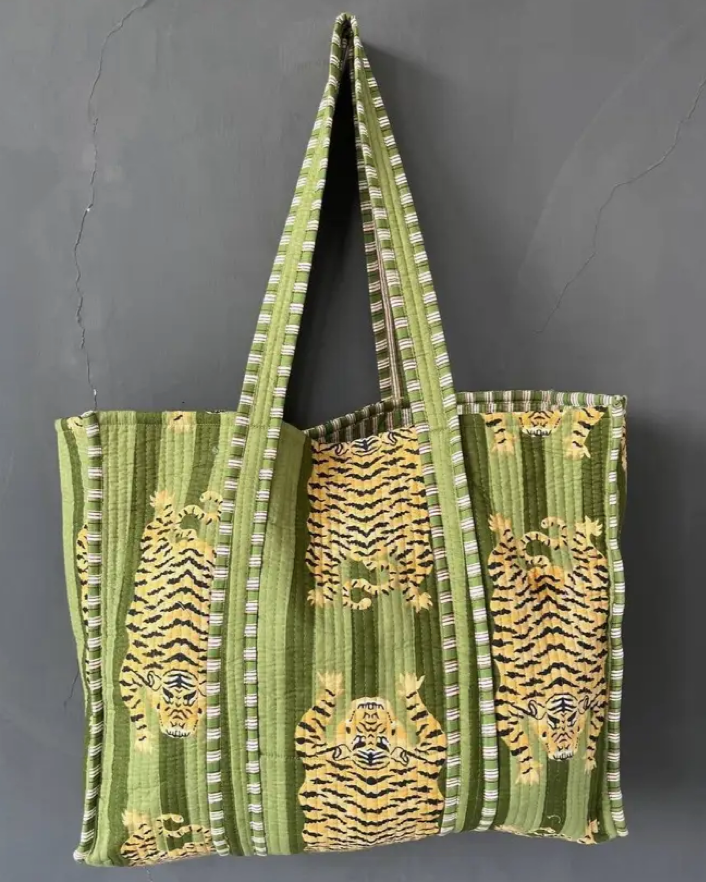 Quilted Tote Bag