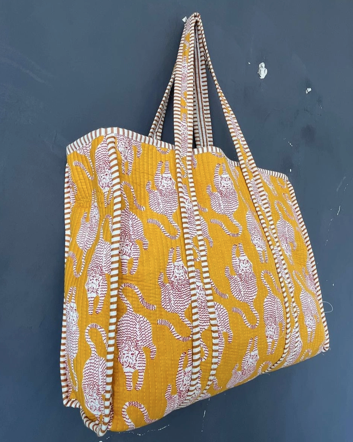 Quilted Tote Bag