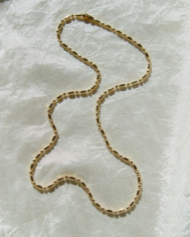 Vintage Ball Chain Necklace