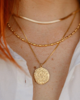 Vintage Ball Chain Necklace