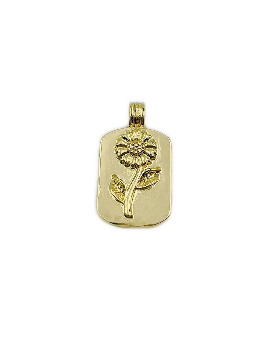 SunFlower Tag Charm