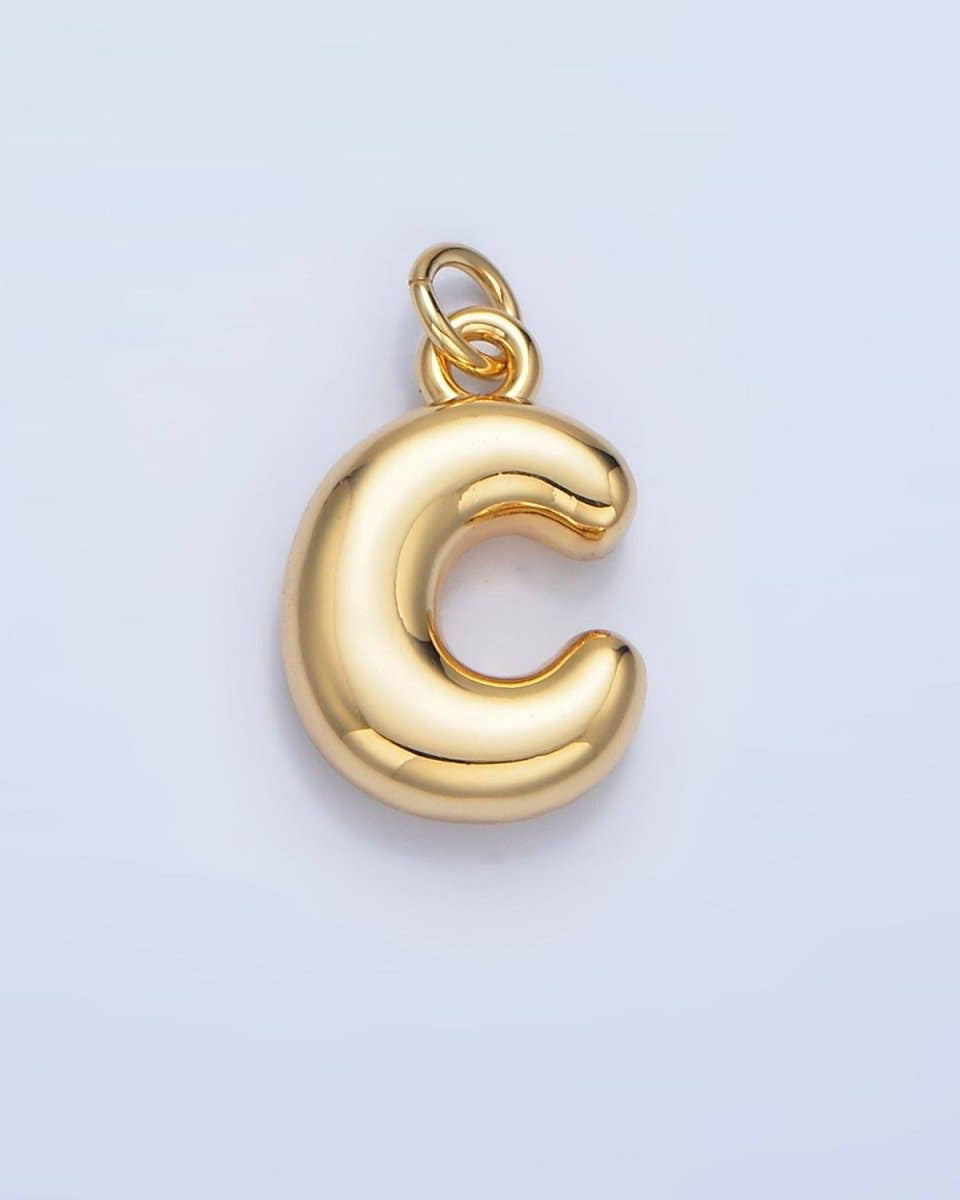 Letter Balloon Charm