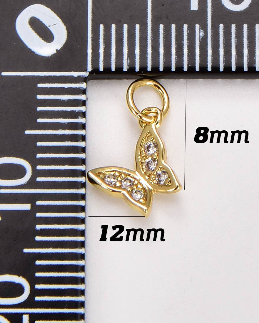 Dainty Butterfly Charm