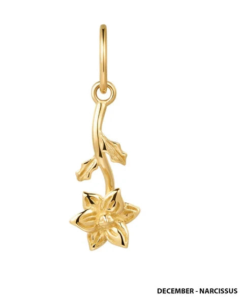 Birth Flower Charm