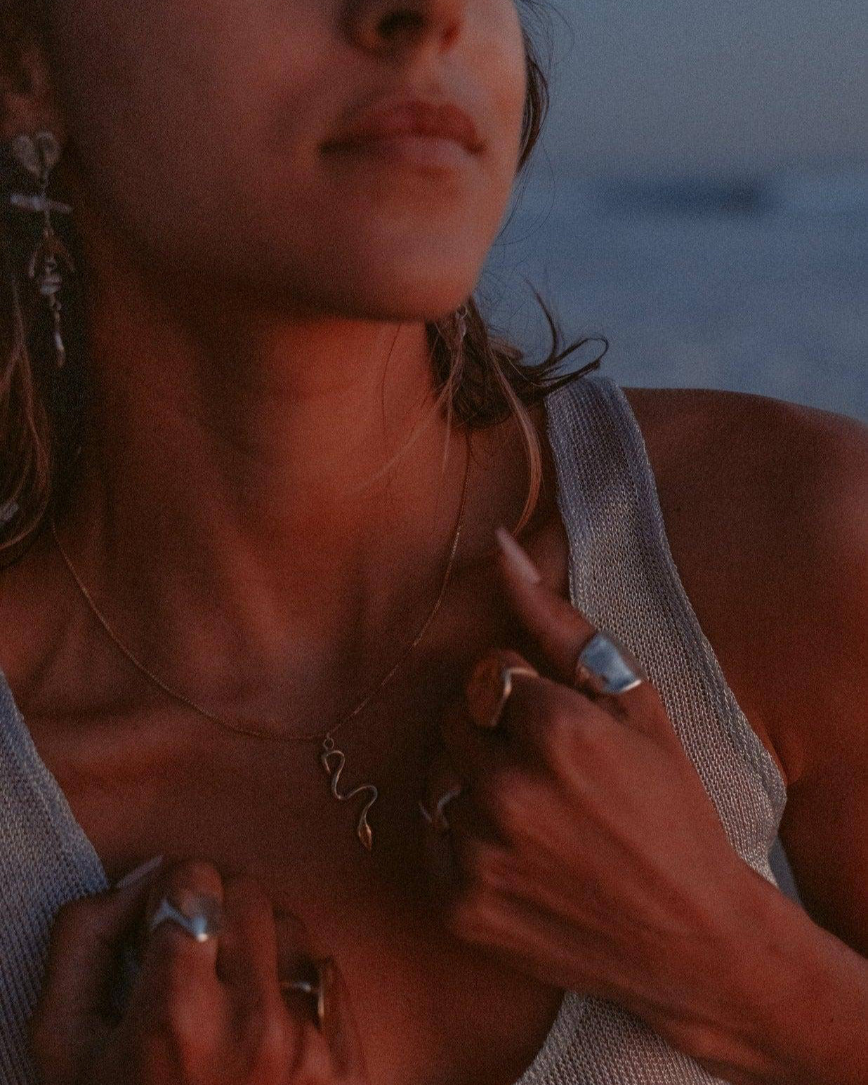 Sepentina Charm Necklace
