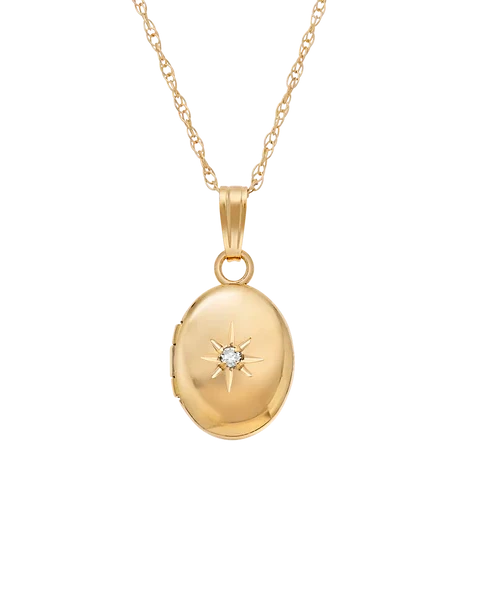 Forever Close To My Heart Diamond Locket (large version)