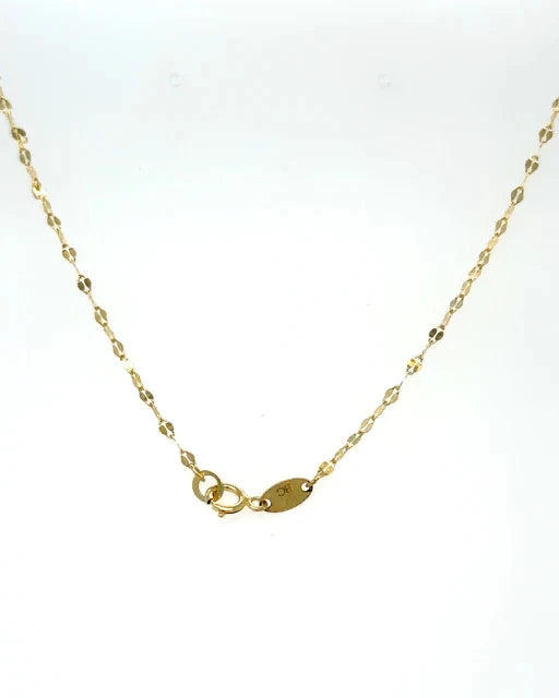 Twisted Mirror Link Necklace