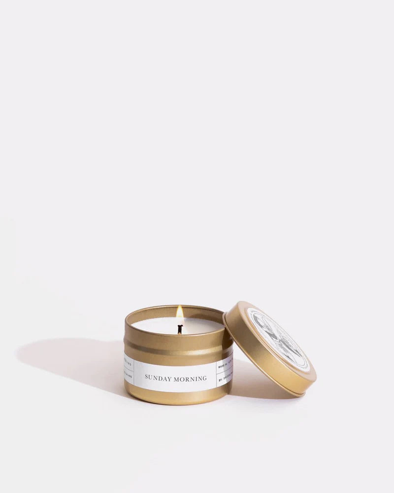 Sunday Morning Travel Candle