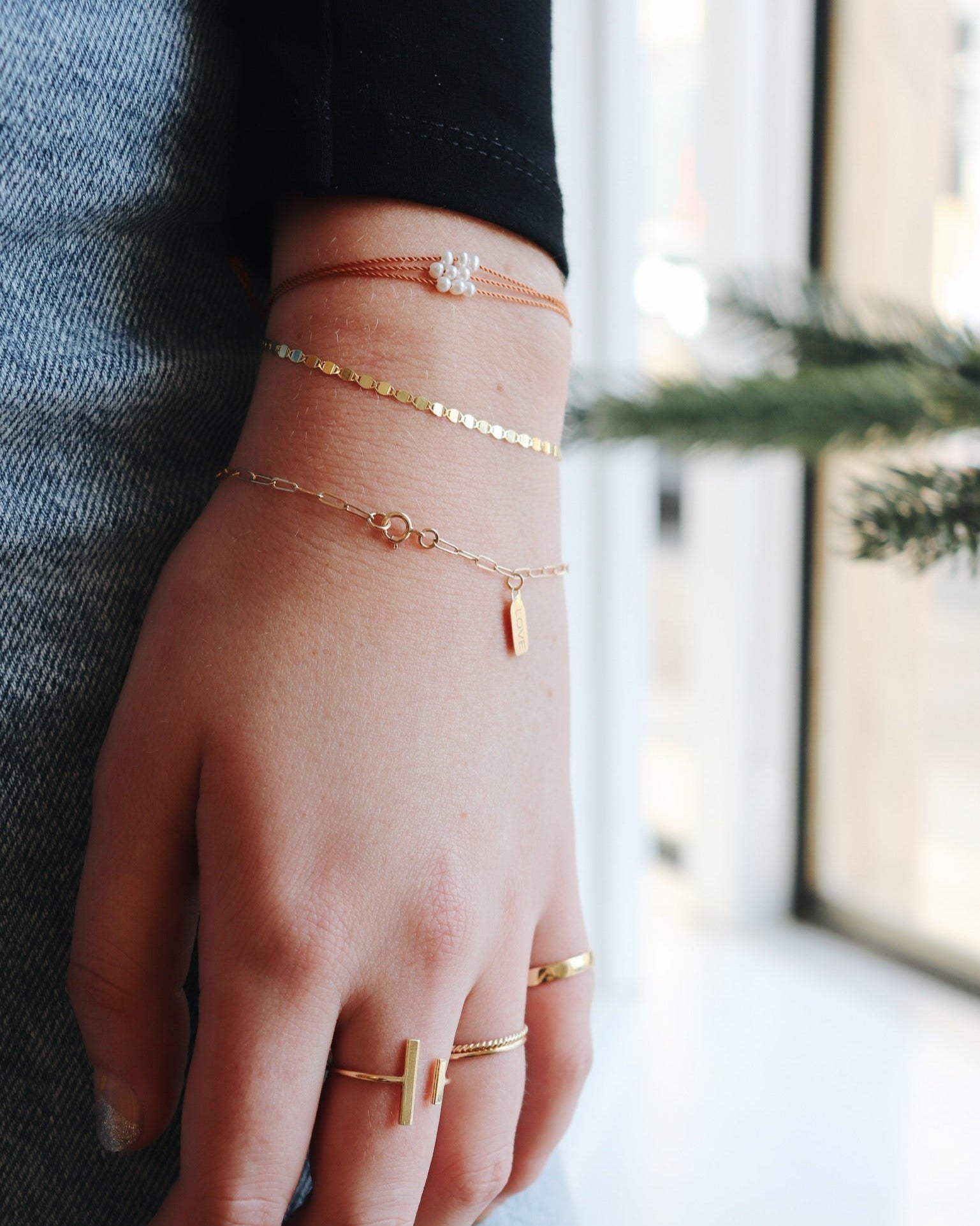 Single Tag Bracelet
