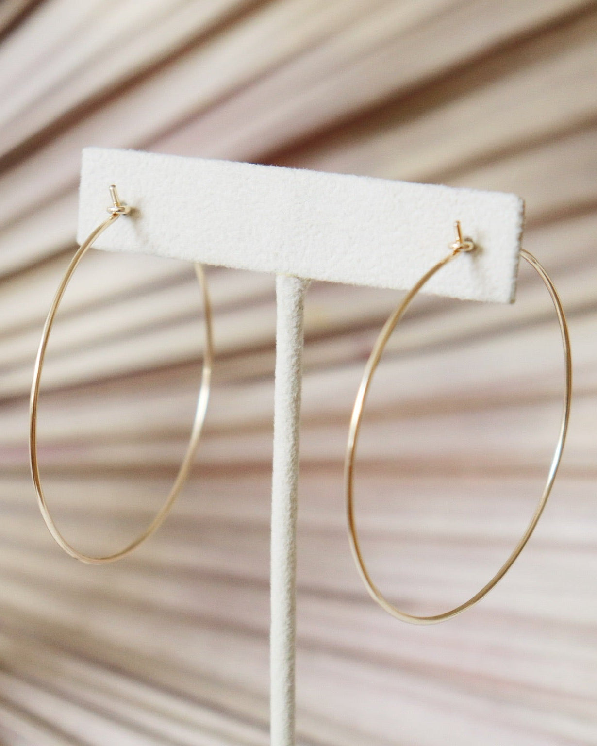 Small Thin Hoop Earring