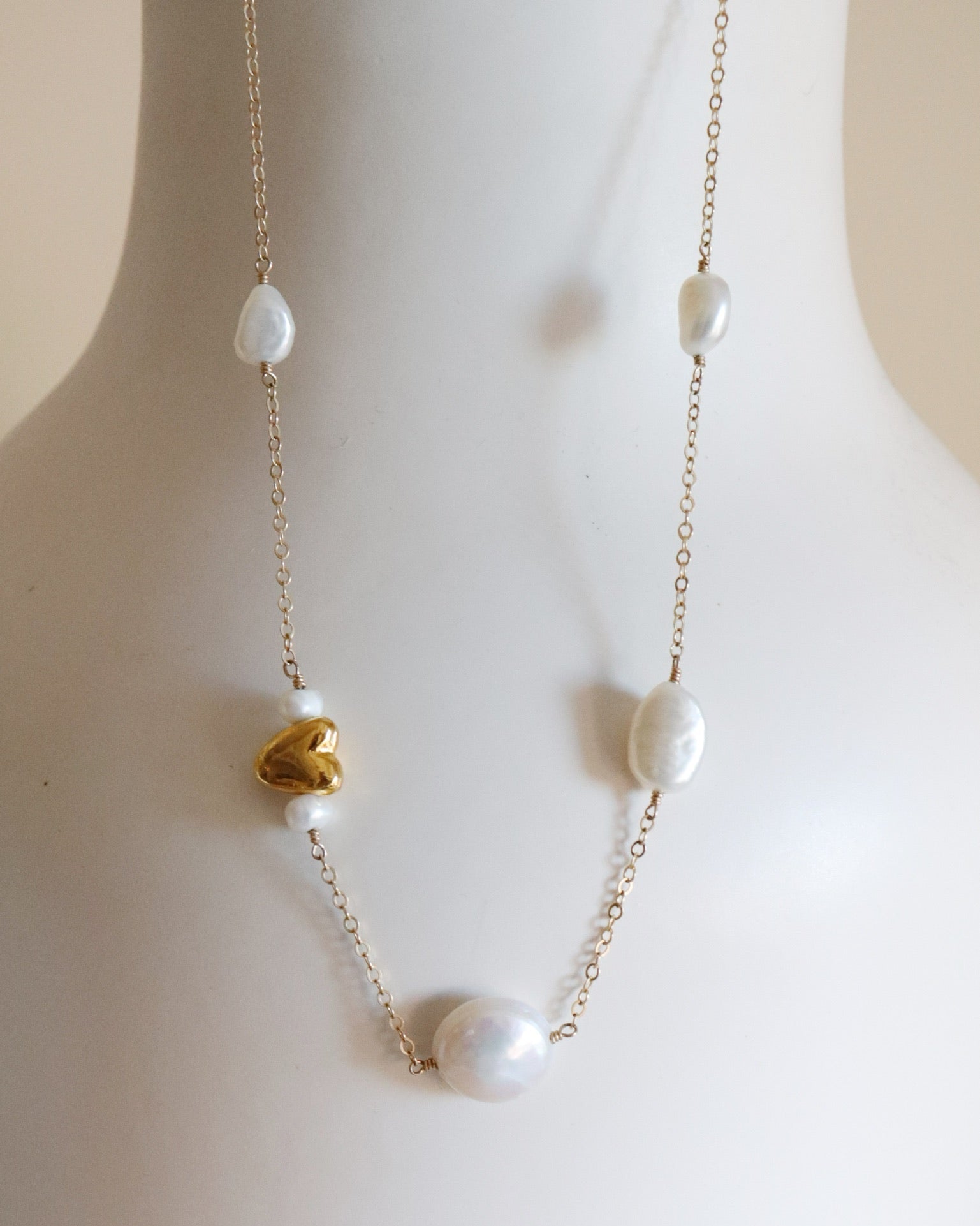 Pearl Satellite of Love Necklace