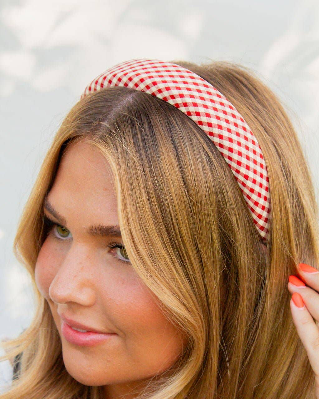 Checked Headband