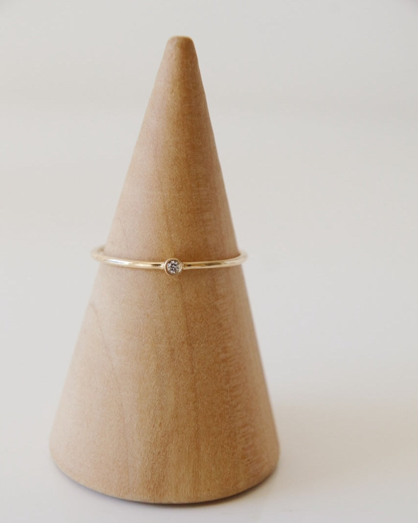 Solo Diamond Ring
